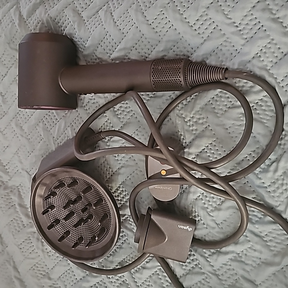 Dyson hair dryer with attachments